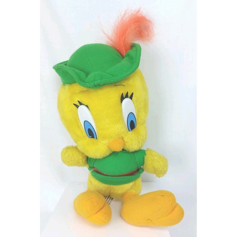 Vintage 1997 Tweetie‎ Bird Robinhood Plush Ace Novelty 12"
